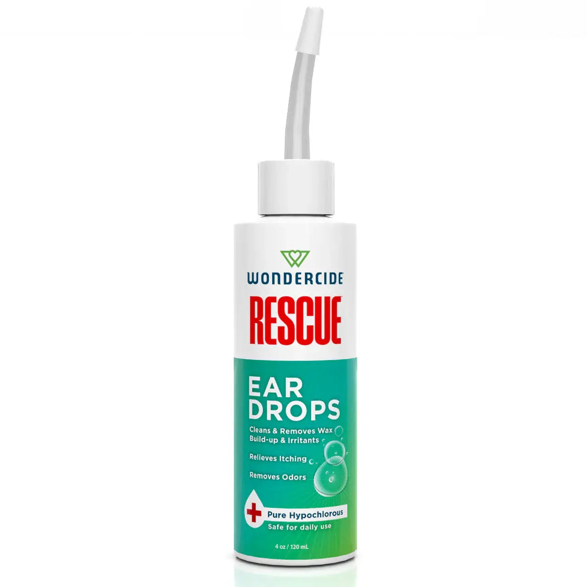 Wondercide Rescue - Ear Drops for Pets - Cleans and Removes Wax 4oz Wondercide
