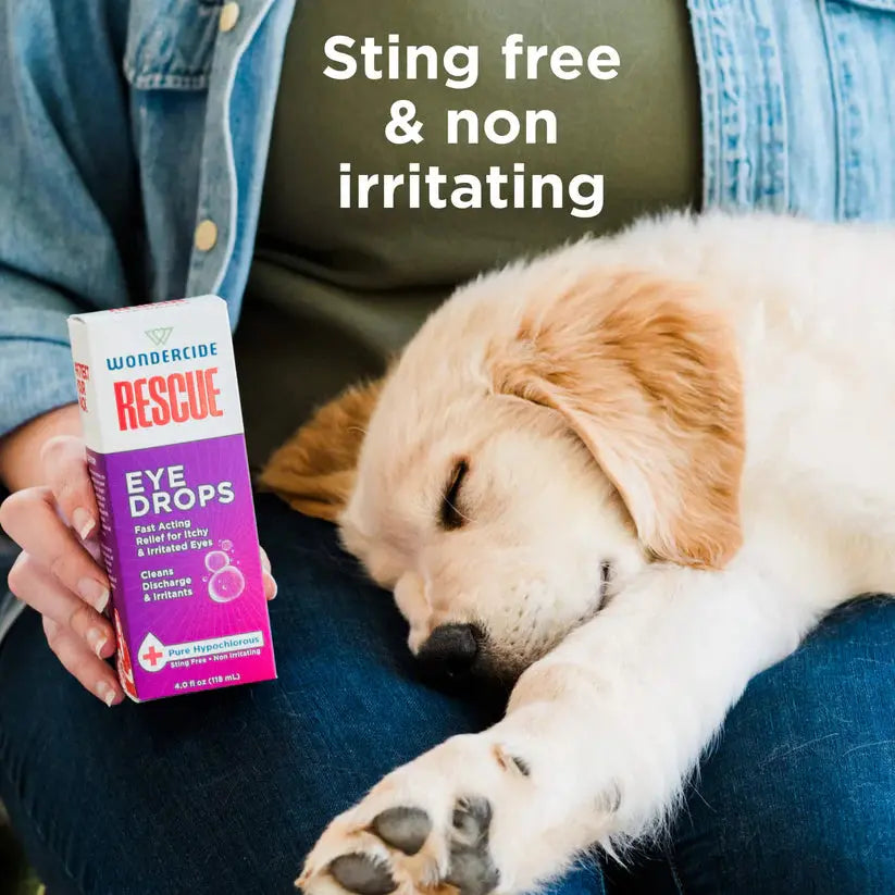 Wondercide Rescue Eye Drops for Dogs & Cats 4oz Wondercide