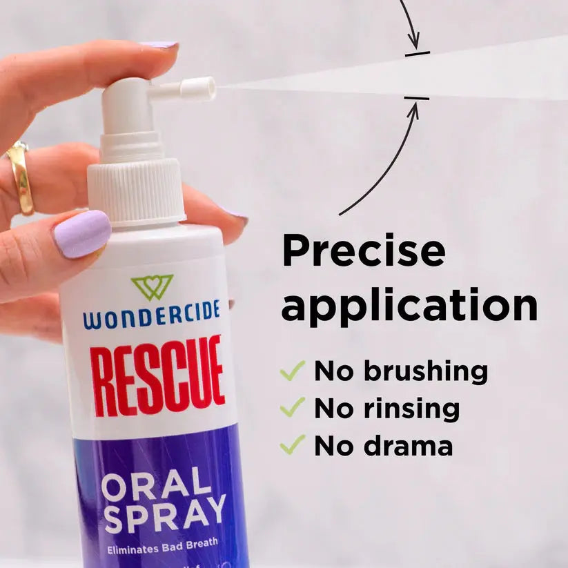 Wondercide Rescue Oral Spray for Dogs and Cats Freshens Breath 8.5oz Wondercide