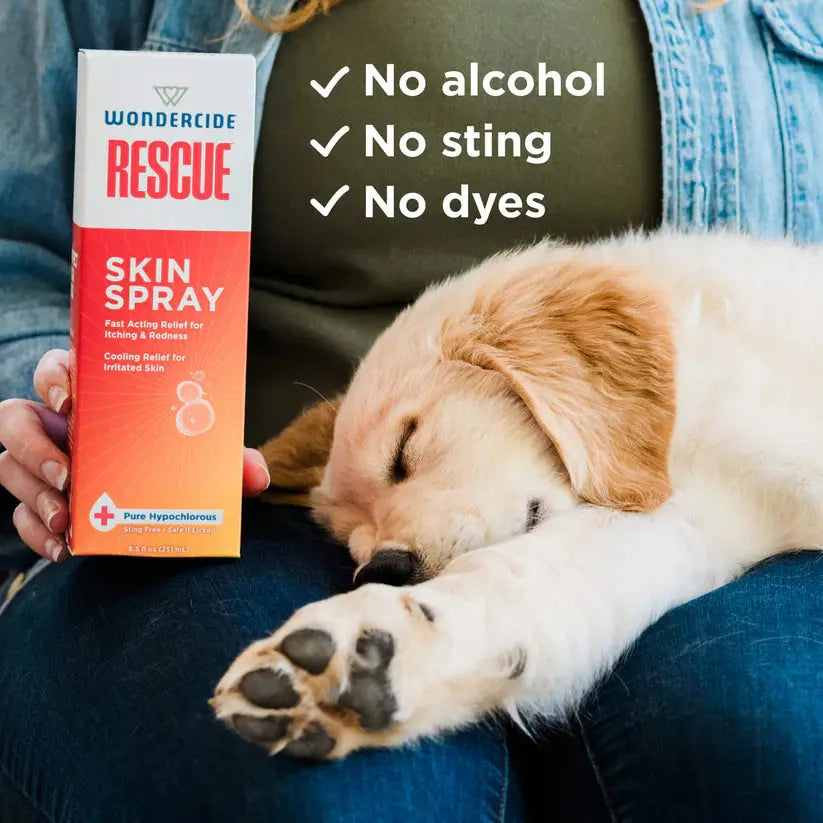 Wondercide Rescue Skin Spray for Pets Allergy Care 8.5oz Wondercide