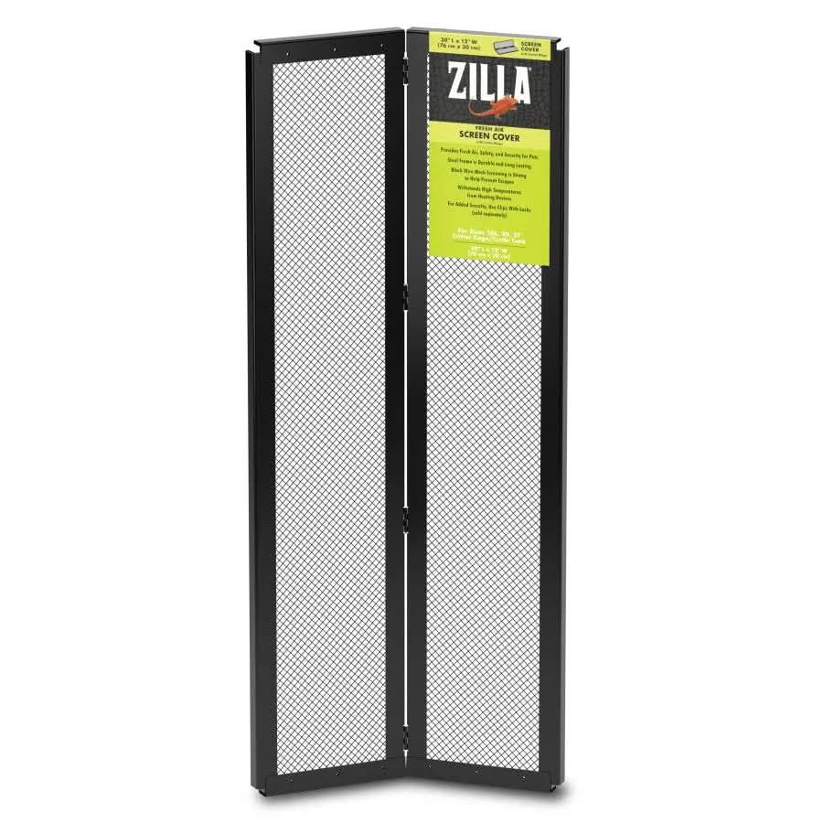 Zilla Screen Covers with Center Hinge Fresh Air Terrarium Zilla®