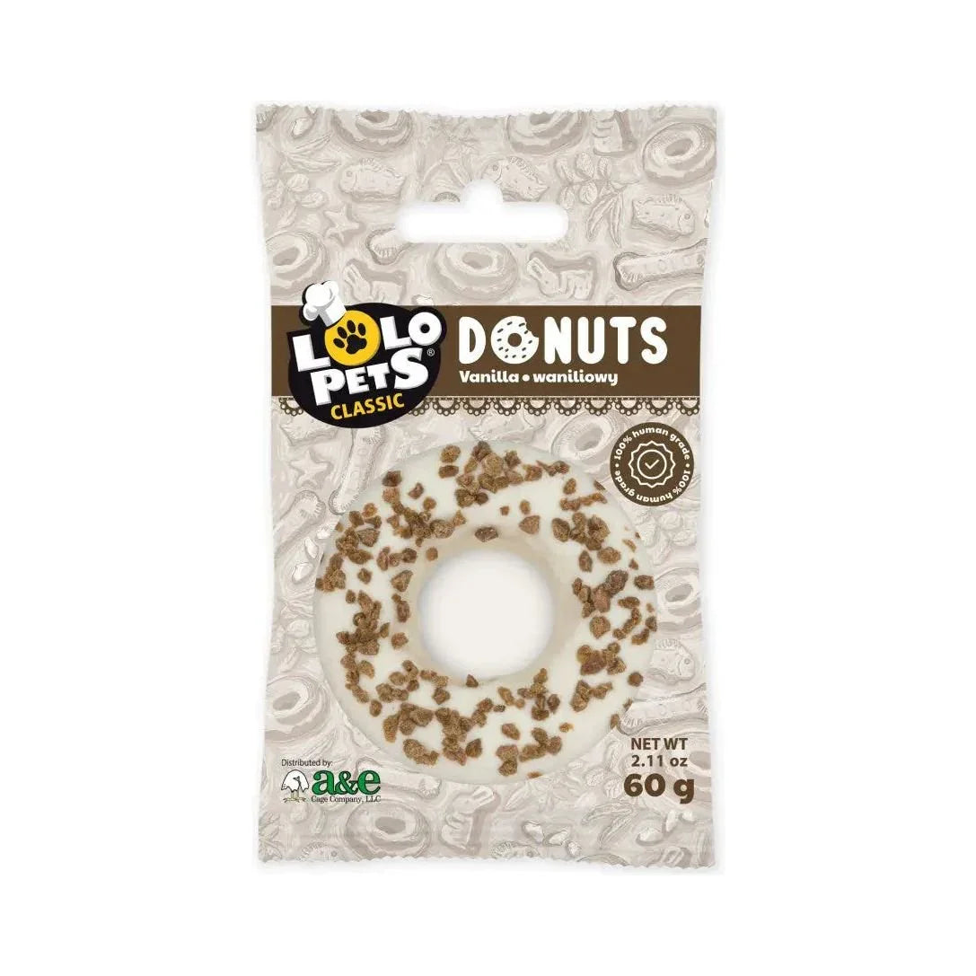A & E Cages LoLo Pets Bakery Gourmet Donut Dog Treat - Talis Us