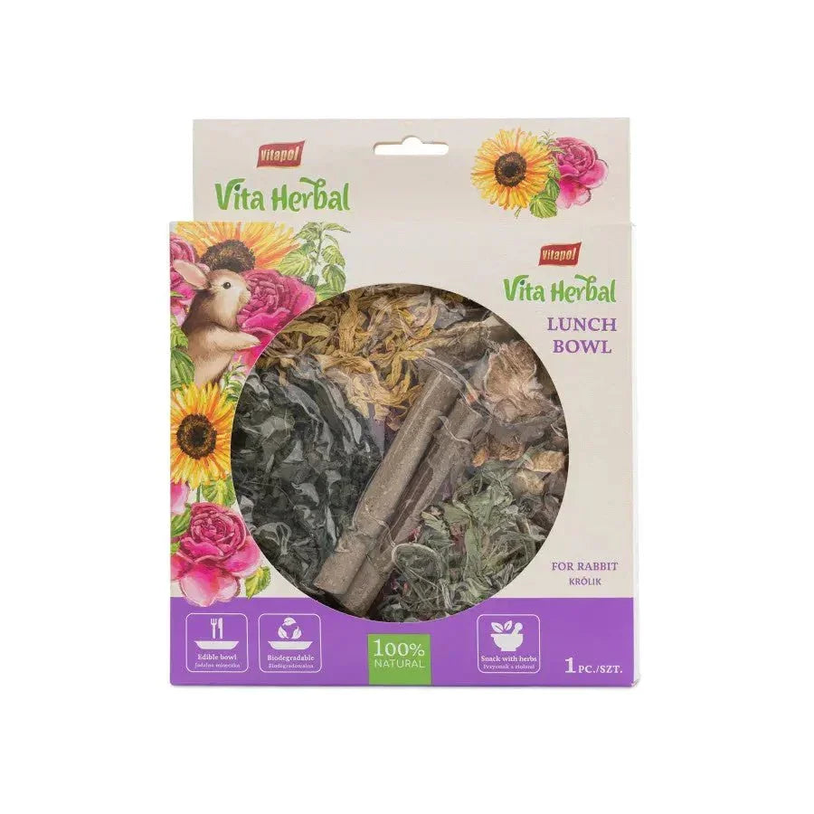 A & E Cages Vitapol Vita Herbal Lunch Bowl for Rabbits 100 g - Talis Us