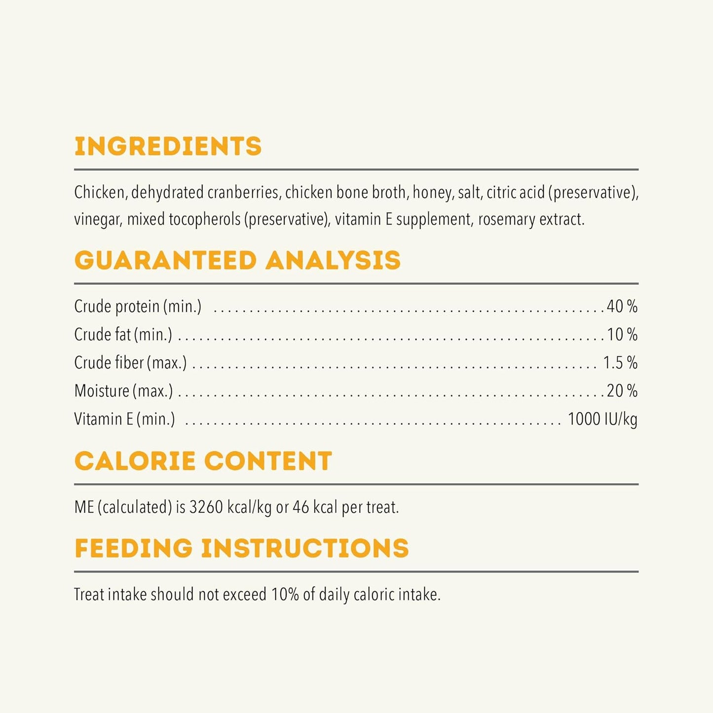 Acana immune support dog treats featuring wholesome ingredients for improved health and vitality
