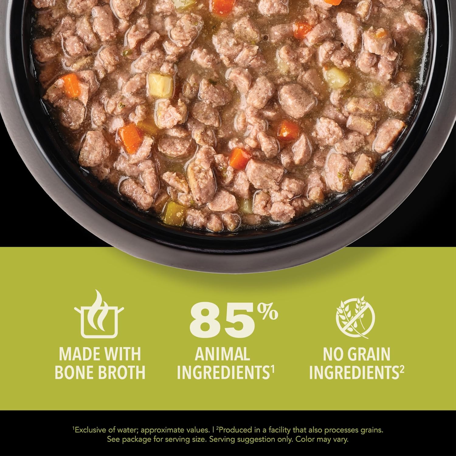 ACANA lamb and kidney wet cat food with 85% animal ingredients in a serving bowl
