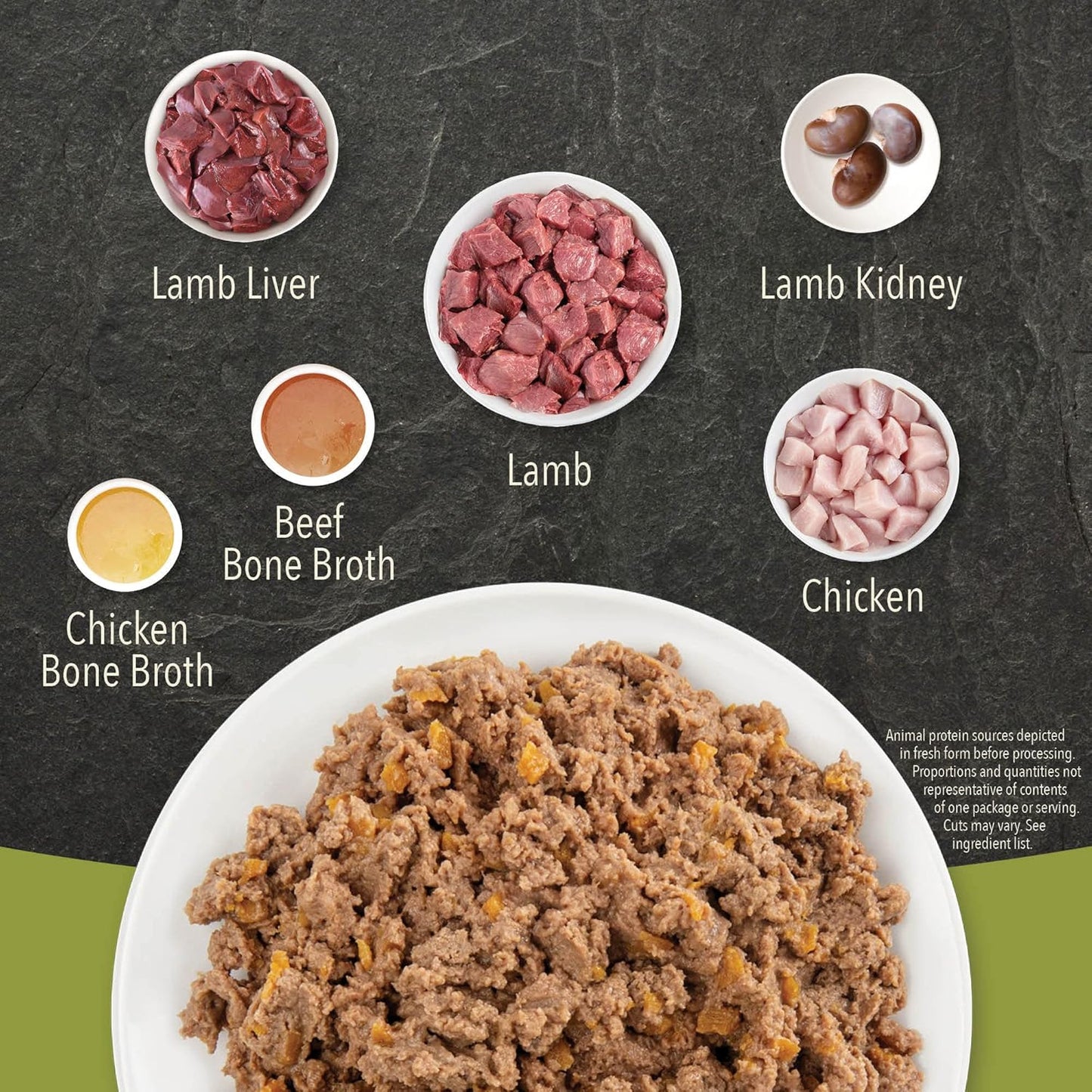 ACANA lamb pate wet cat food featuring fresh lamb and nutrient-rich ingredients in a bowl