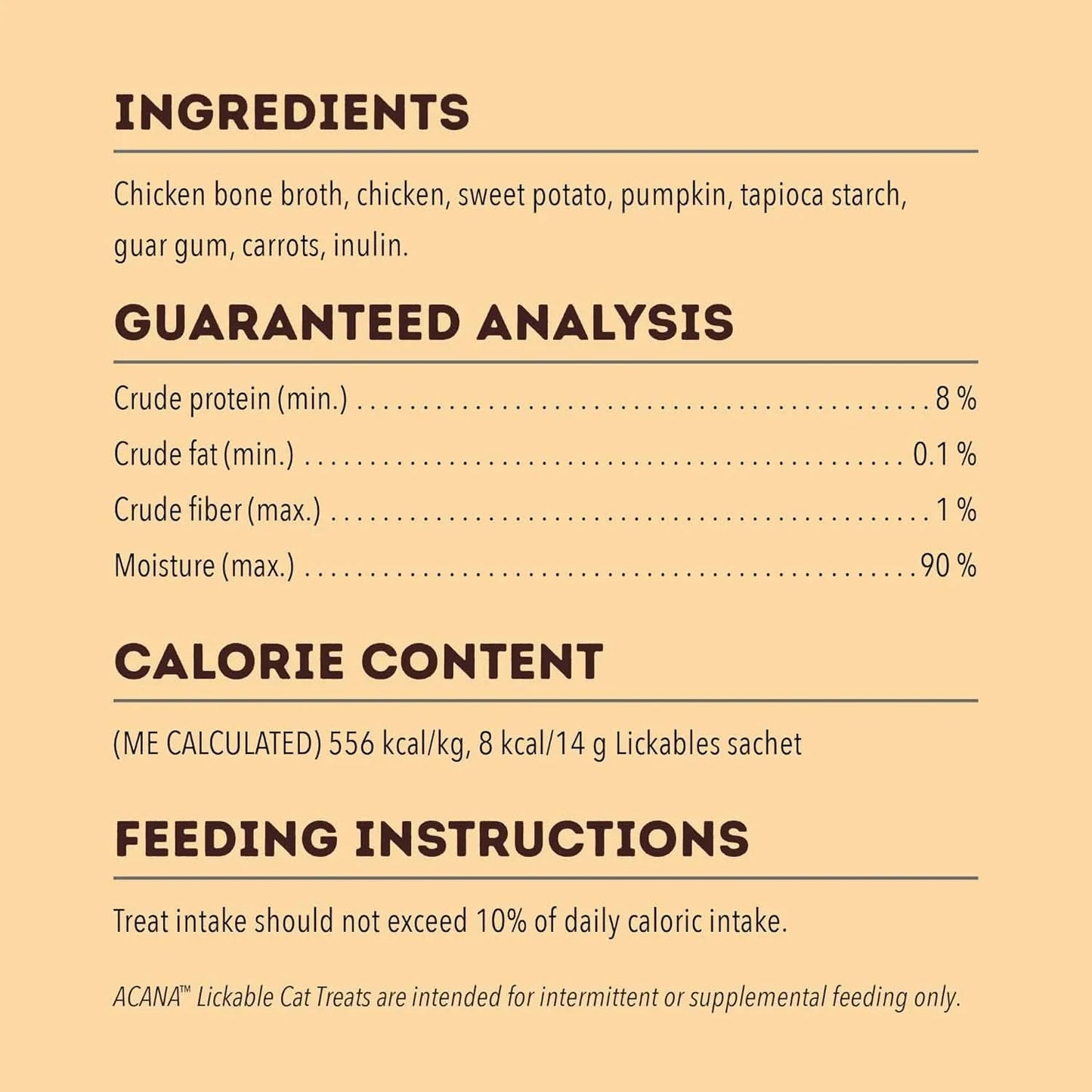 Talis Us healthy digestion cat treats with chicken broth, sweet potato, and pumpkin for better gut health