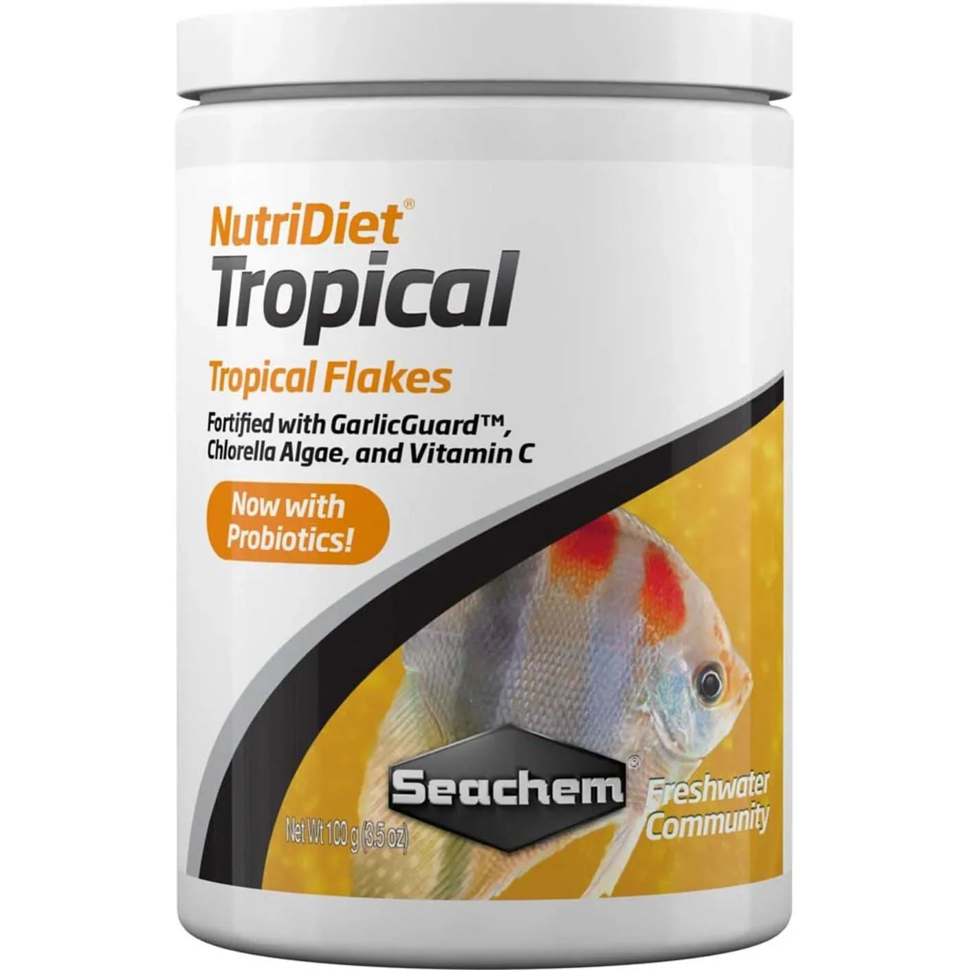 Seachem Laboratories NutriDiet Tropical Flakes Fish Food