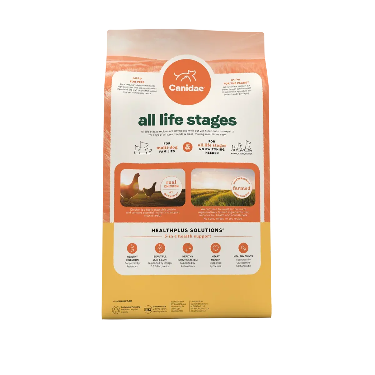 All Life Stages Dry Dog Food, Real Chicken & Ancient Grains Recipe - Talis Us