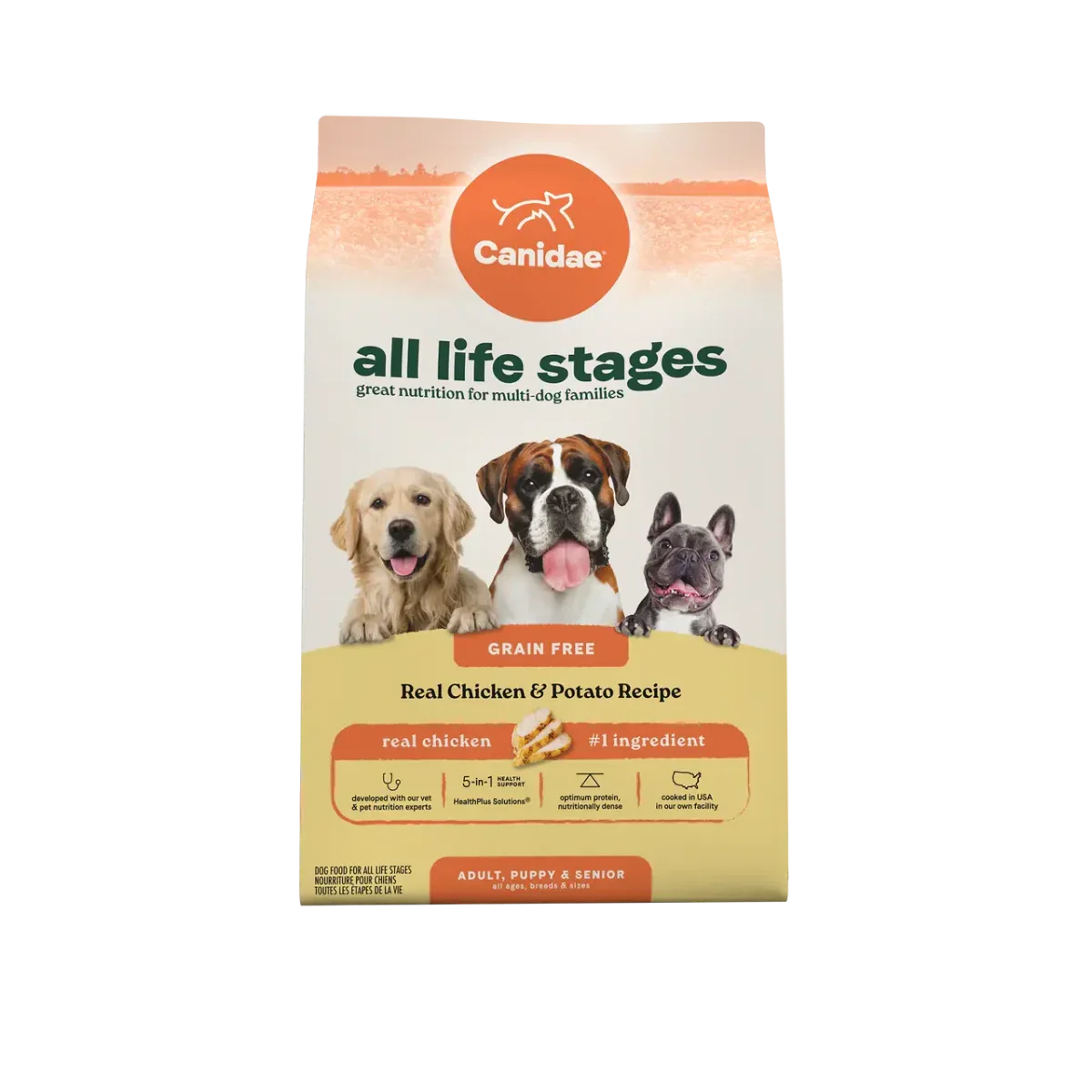 All Life Stages Dry Dog Food, Real Chicken & Potato Recipe - Talis Us