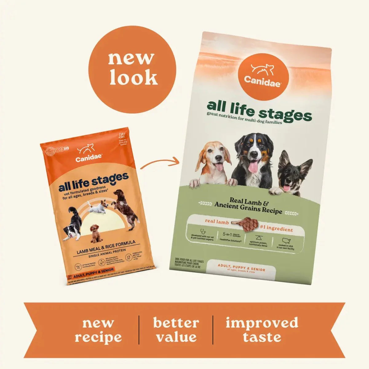 All Life Stages Dry Dog Food, Real Lamb & Ancient Grains Recipe - Talis Us