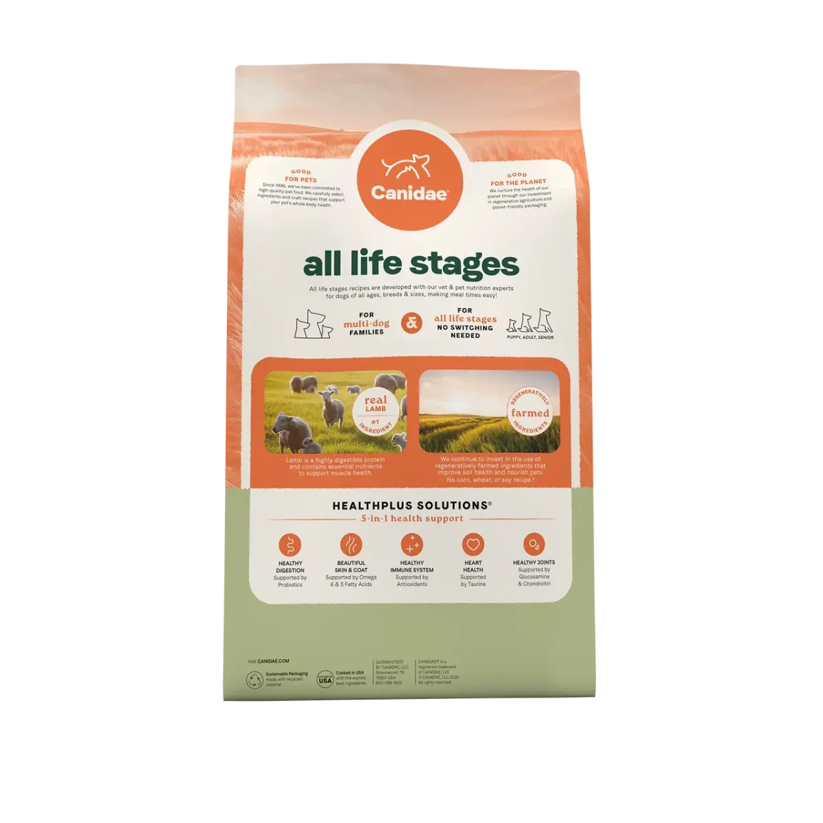 All Life Stages Dry Dog Food, Real Lamb & Ancient Grains Recipe - Talis Us