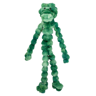 ThoozyPet alligator dog tug toy in green, perfect for interactive play and tugging games