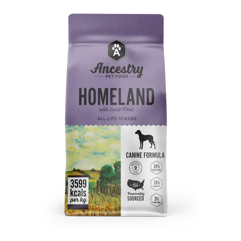 Ancestry Pet Food Lamb Meal & Sweet Potato Formula Dry Kibble Dog Food - Talis Us