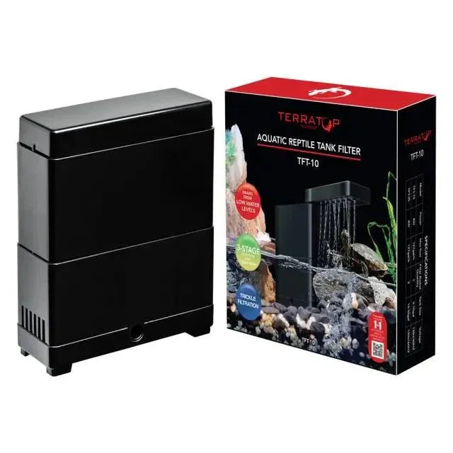 Aquatop Terratop Aquatic Reptile Tank Filter Clean Water and Healthier Pets - Talis Us