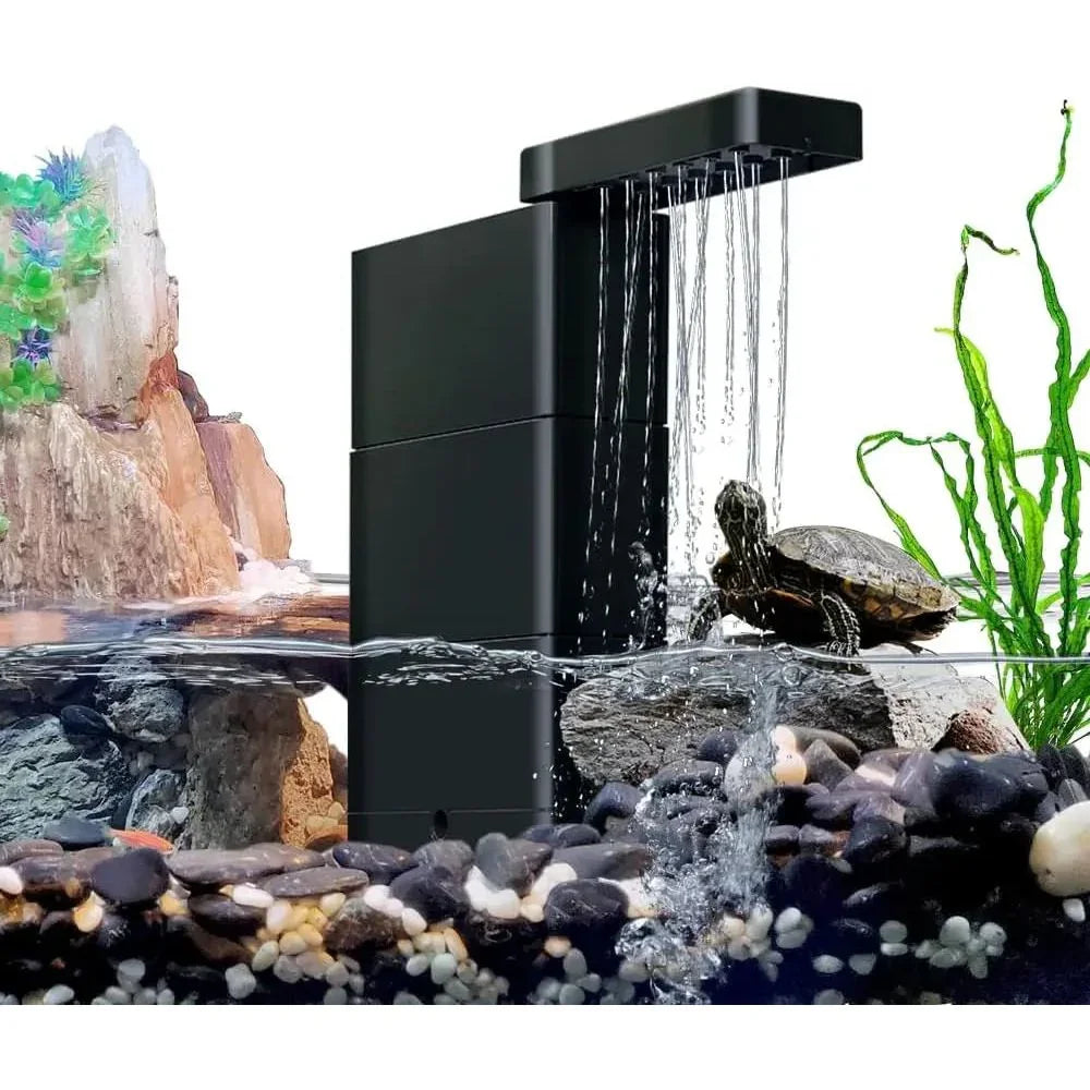 Aquatop Terratop Aquatic Reptile Tank Filter Clean Water and Healthier Pets - Talis Us