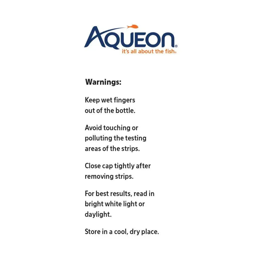 Aqueon Ammonia Aquarium Test Strips 50 ct - Talis Us