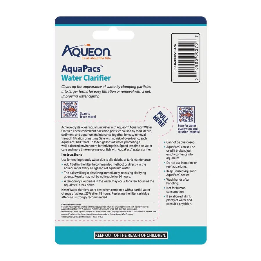 Aqueon AquaPacs Water Clarifier - Talis Us
