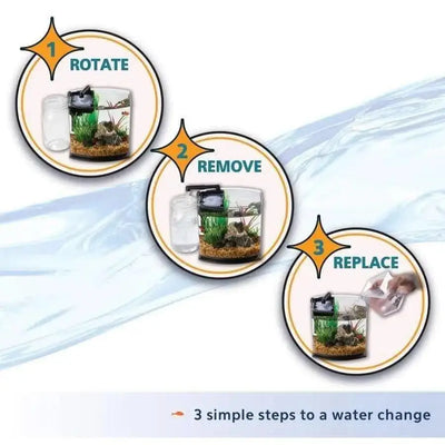 Aqueon LED MiniBow™ Fish Aquarium Kit with SmartClean™ Technology Aqueon® CPD