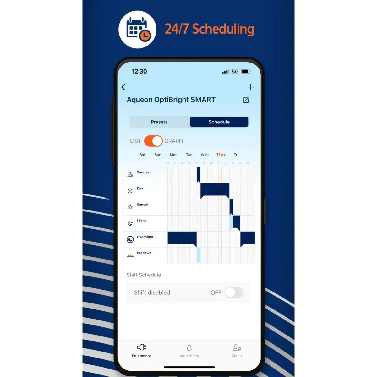 Aqueon OptiBright® SMART LED Light Fixture - Talis Us