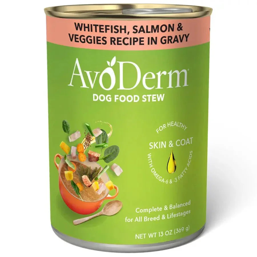 AvoDerm Natural Stew Canned Dog Food 12ea/13 oz - Talis Us