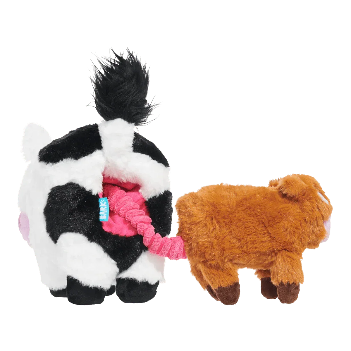 BARK Cow Dog Plush Toy - Fun & Cuddly Pet Playmate - Talis Us