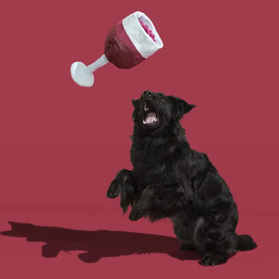 BARK Grrrande Vino Plush Dog Toy - Talis Us