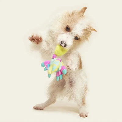 BARK Moe The Mosaic Crab Plush Dog Toy - Talis Us