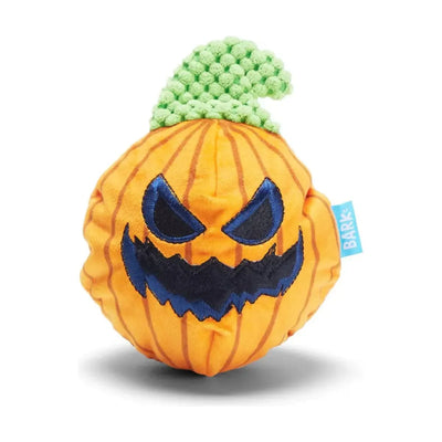 BARK Snarl the Gnarly Pumpkin Halloween Plush Dog Toy - Talis Us