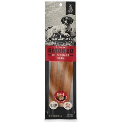 Barkworthies Smoked Bully+Collagen Dog Chew - Talis Us