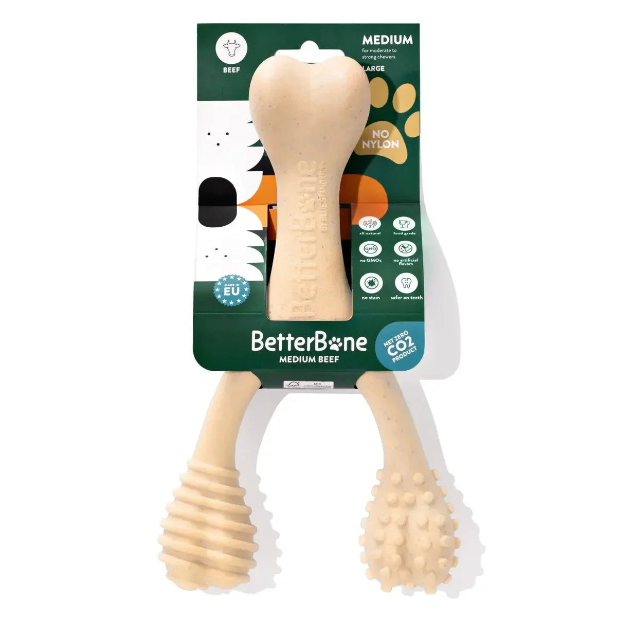 BetterBone Medium Beef Dog Chew Toy - Talis Us