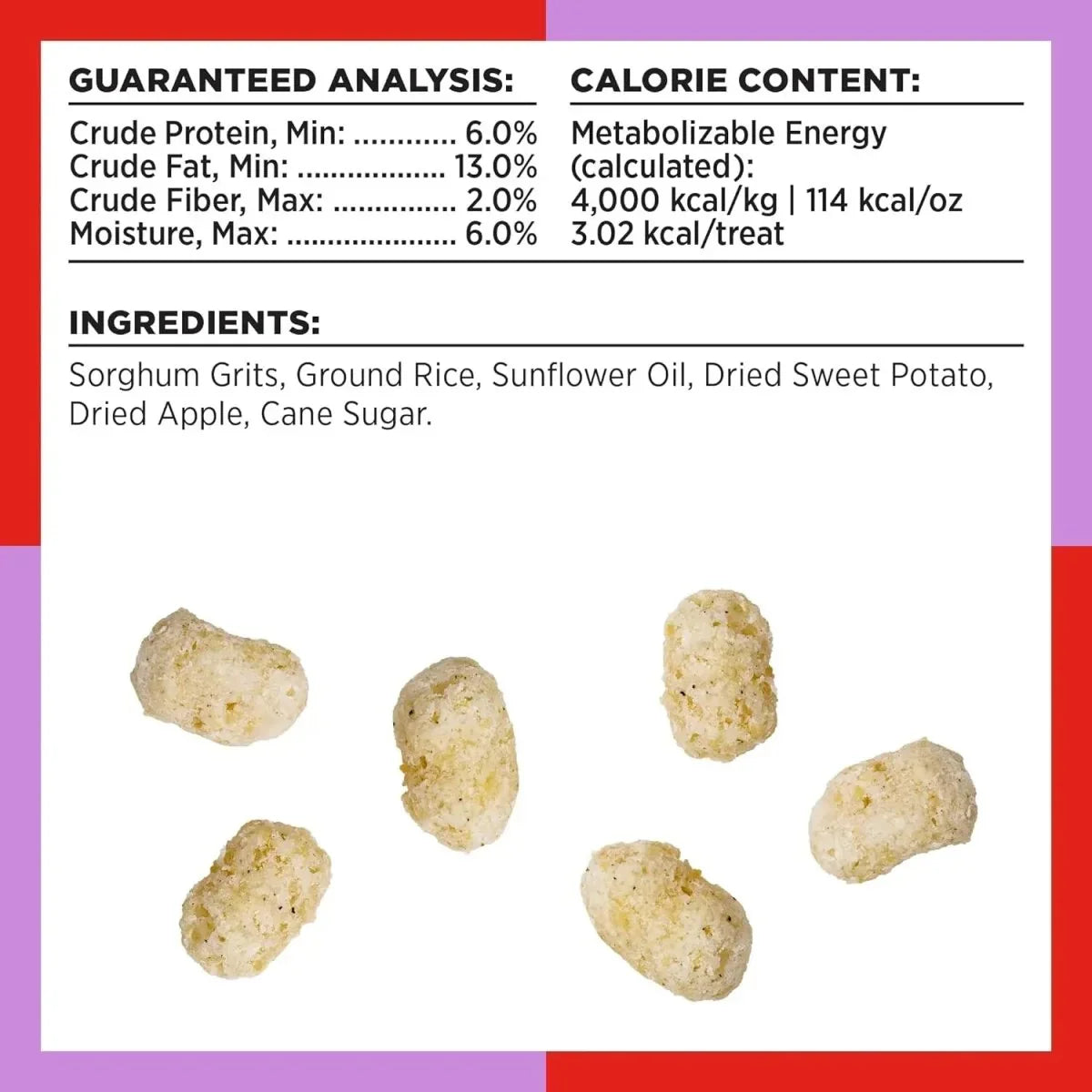 BIXBI Bark Pops Light & Crunchy Dog Treats 4oz. - Talis Us