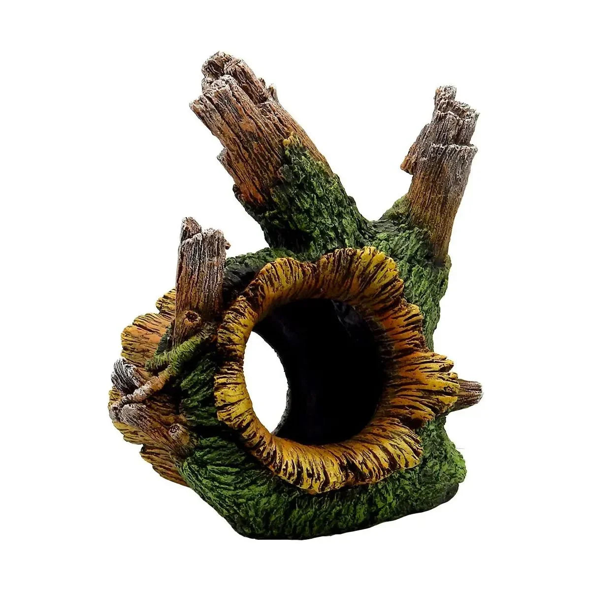 Blue Ribbon Exotic Driftwood Tree Root Tunnel Reptile Decor - Talis Us