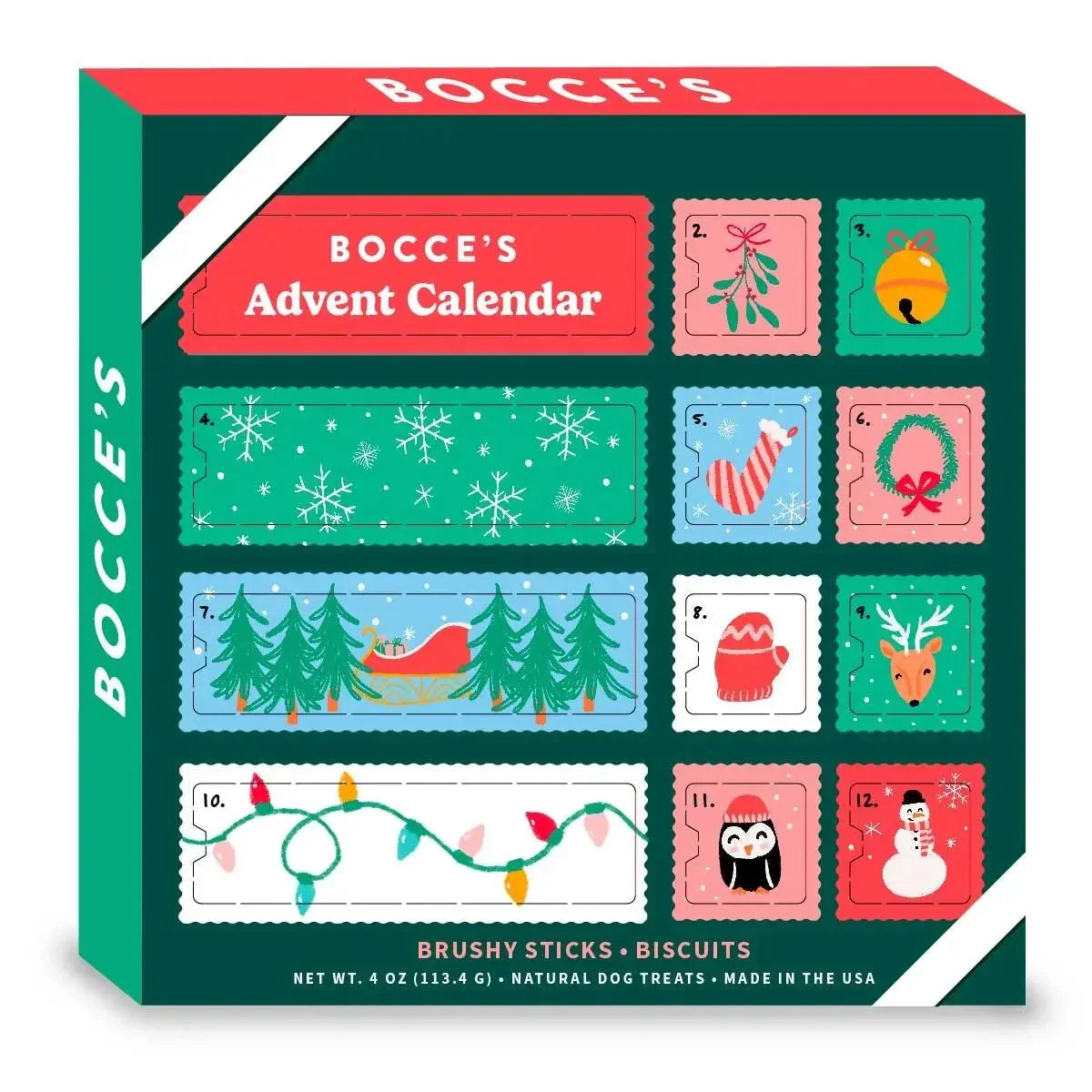 Bocce's Bakery Advent Calendar Novelty Dog Treats - Talis Us