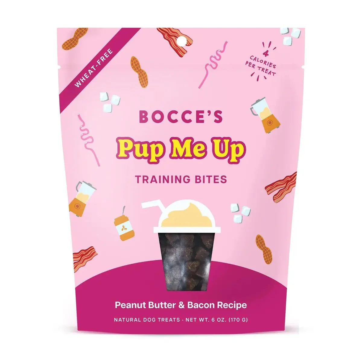 Bocce's Bakery Pup Me Up Training Bites Dog Treats 6oz - Talis Us