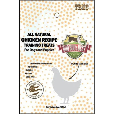 Boo Boo's Best Chicken Trainers Dog Treats 4oz - Talis Us