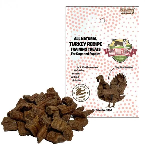 Boo Boo's Best Turkey Trainers Dog Treats 4oz - Talis Us