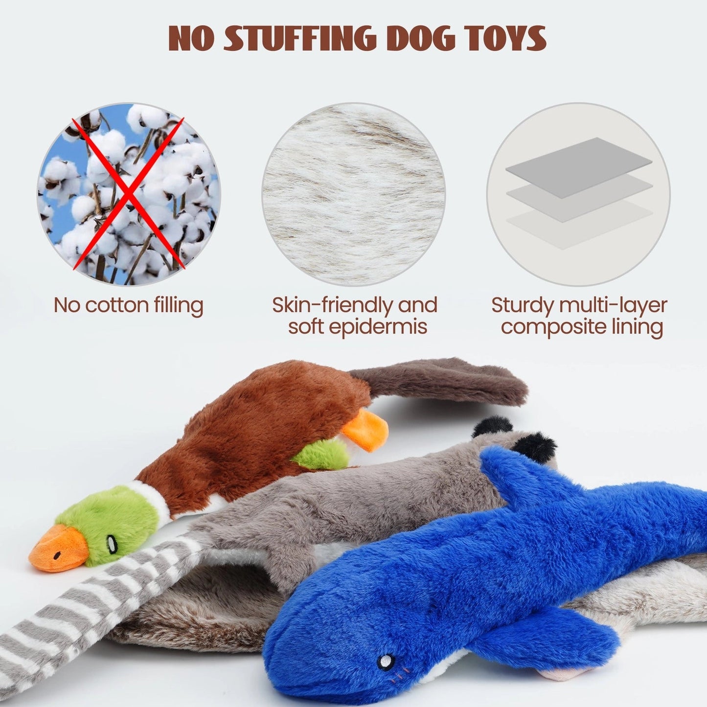 Nocciola 2-in-1 Water Bottle Dog Toys – Fun for Aggressive Chewers Nocciola