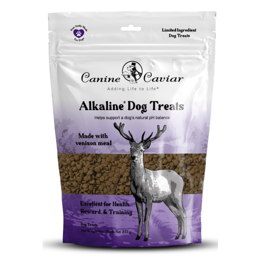 Canine Caviar Alkaline Venison Dog Treats - Healthy Reward 9 oz - Talis Us