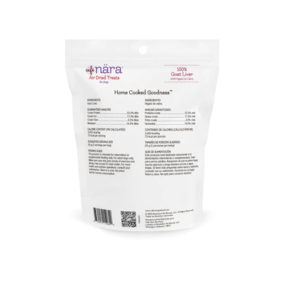 Caru Pet Food Air Dried Goat Liver Dog Treats - 100% Natural Snack 3.5 oz - Talis Us