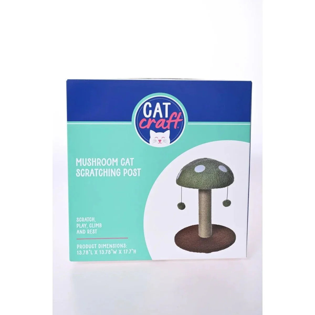 Cat Craft Mushroom Cat Scratching Post - Talis Us