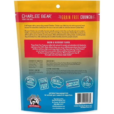 Charlee Bear Grain Free Crunch Dog Treats 8 oz - Talis Us