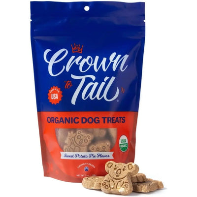 Crown to Tail Organic Sweet Potato Pie Crunchy Dog Treats - Talis Us