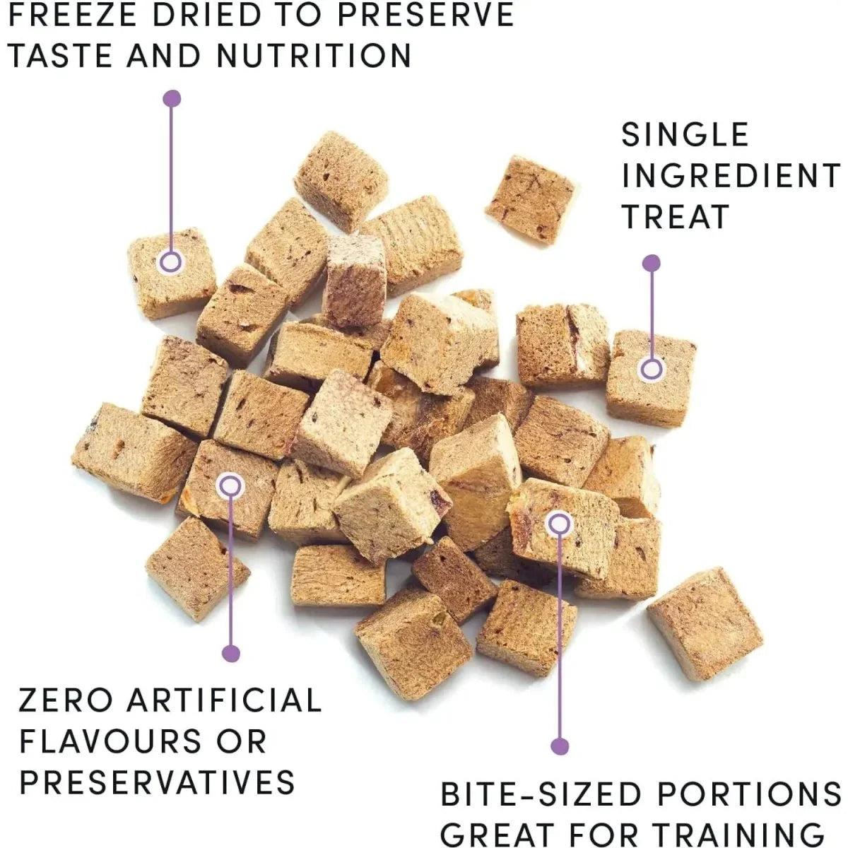 Crumps' Naturals Beef Liver Bites Grain - Free Freeze - Dried Dog Treats - Talis Us