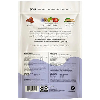 Crumps' Naturals Gutsy Calm Bites – Stress Relief with Prebiotic Power - Talis Us