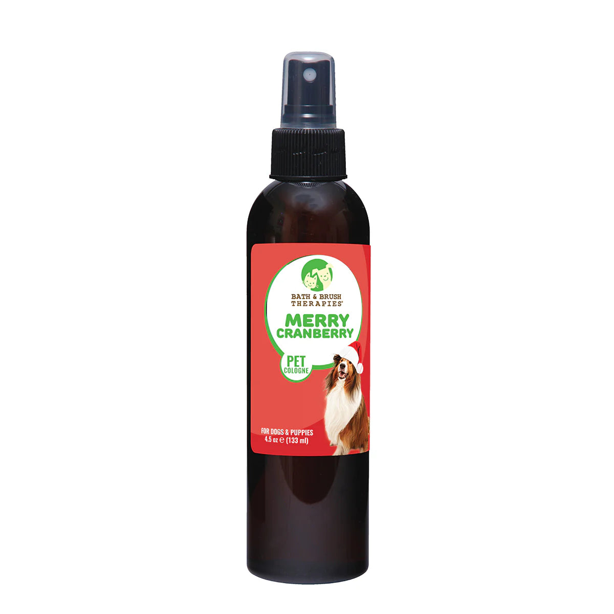 Showseason Merry Cranberry Pet Cologne for Dogs in spray bottle for freshening up your pet