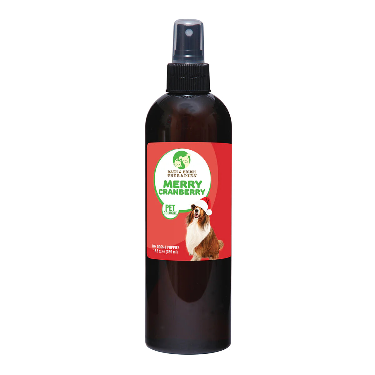 Showseason Merry Cranberry Pet Cologne for dogs in a spray bottle for freshening up pets