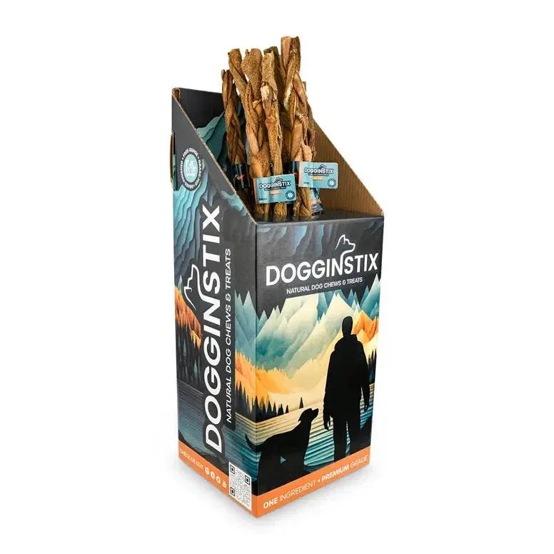 Dogginstix Braided Beef Tripe Sticks for Puppies - Talis Us