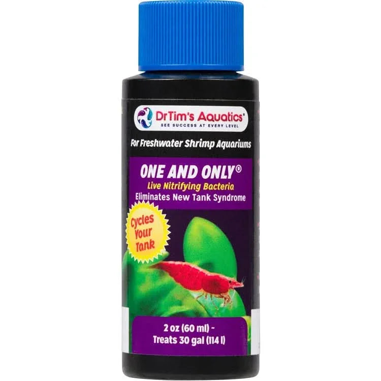 DrTim's Aquatics Shrimp One & Only Live Nitrifying Bacteria for Freshwater Aquariums