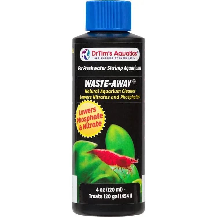 DrTim's Aquatics Shrimp Waste - Away Aquarium Treatment 4oz - Talis Us